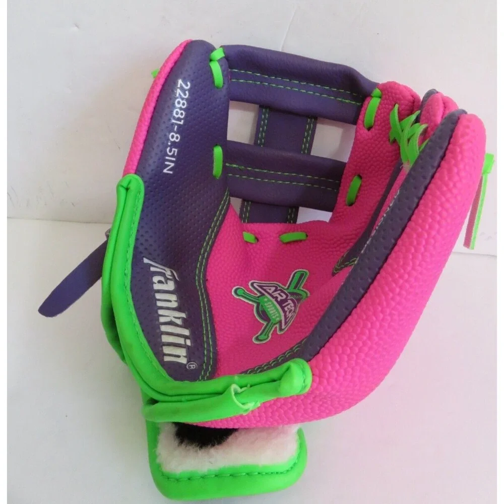 Franklin Air Tech Tee Ball Glove Girls RHT Youth Size 8.5
